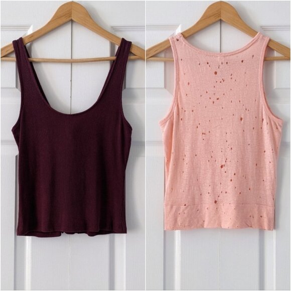 Sabrina Carpenter X Aeropostale Tank Top + Crop Bundle | XS/S/M - Picture 7 of 16